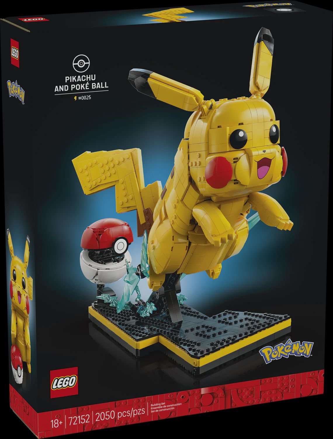 LEGO PIKACHU &amp; POKE BALL 72152