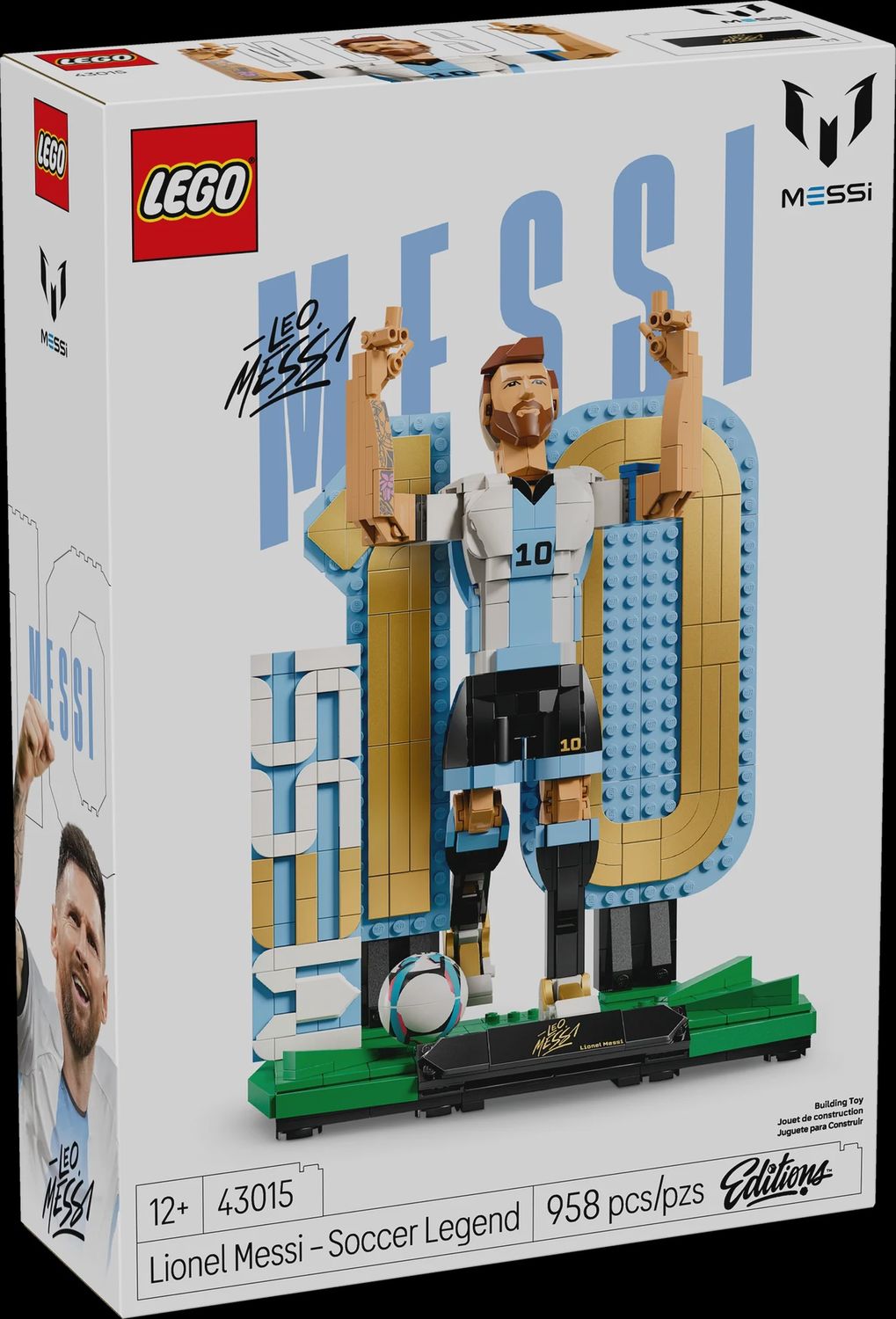LEGO LIONEL MESSI SOCCER LEGEND 43015