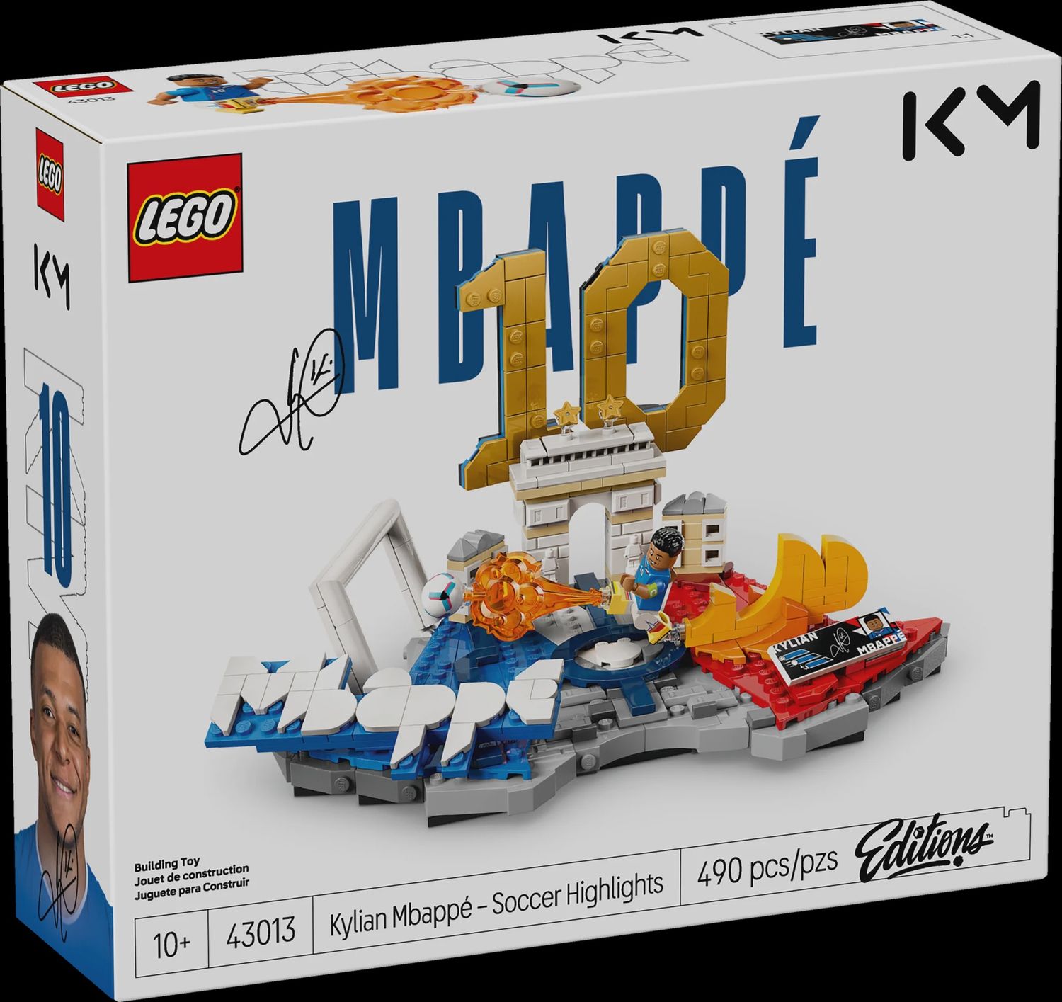 LEGO KYLIAN MBAPPE SOCCER HIGHLIGHTS 43013