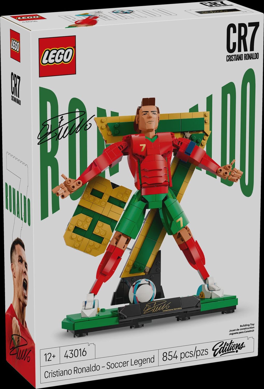 LEGO CRISTIANO RONALDO SOCCER LEGEND 43016