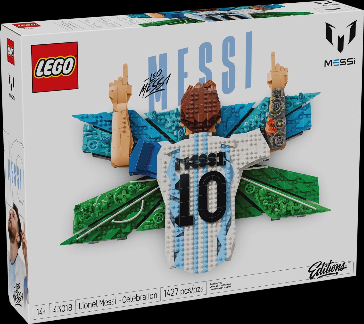 LEGO LIONEL MESSI CELEBRATION 43018