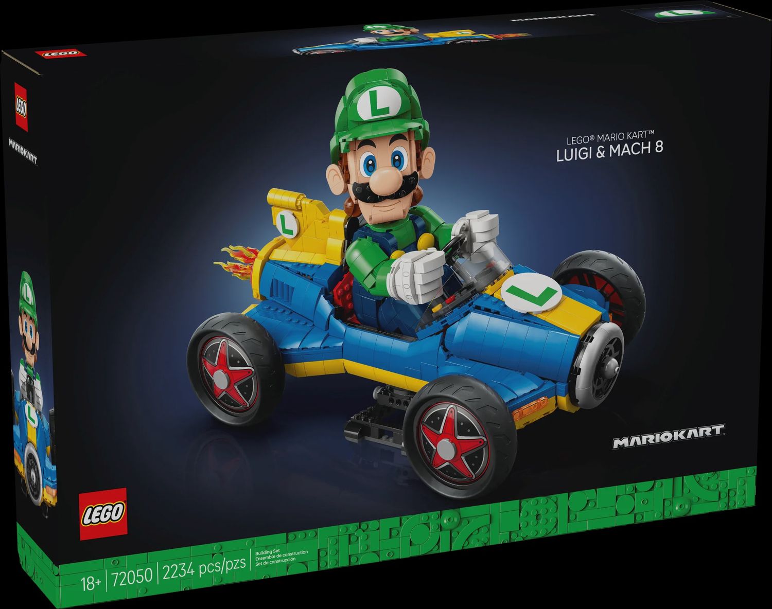 LEGO MARIO KART LUIGI &amp; MACH 8 72050