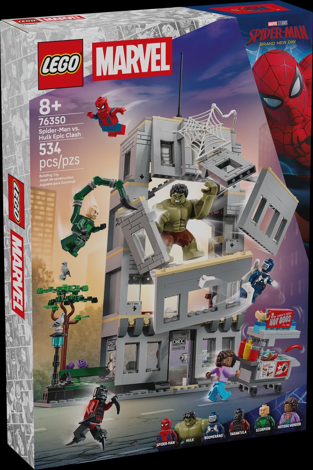 LEGO SPIDER-MAN VS HULK EPIC CLASH 76350