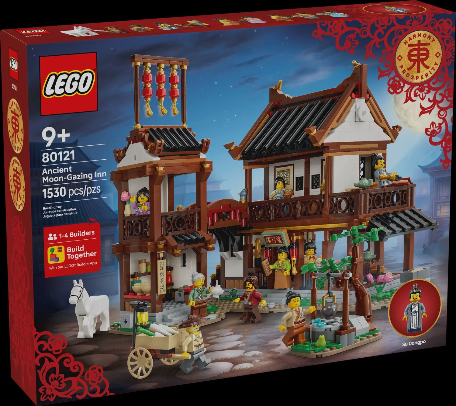 LEGO ANCIENT MOON-GAZING INN 80121