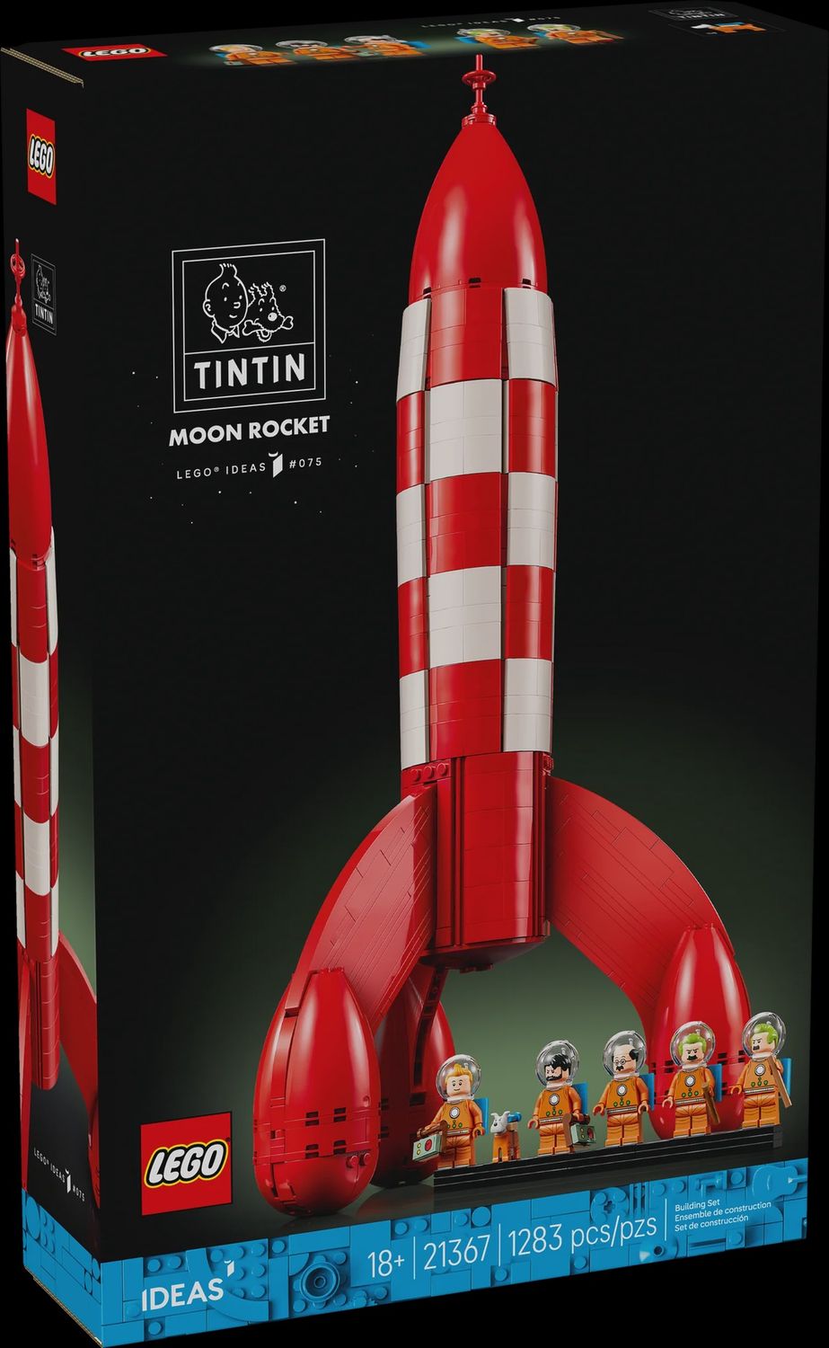 LEGO TINTIN MOON ROCKET 21367