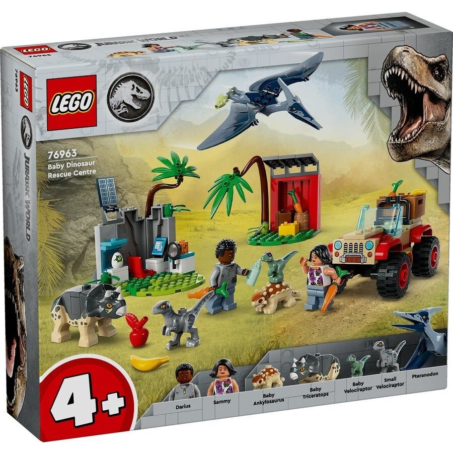 LEGO BABY DINOSAUR RESCUE CENTER 76963