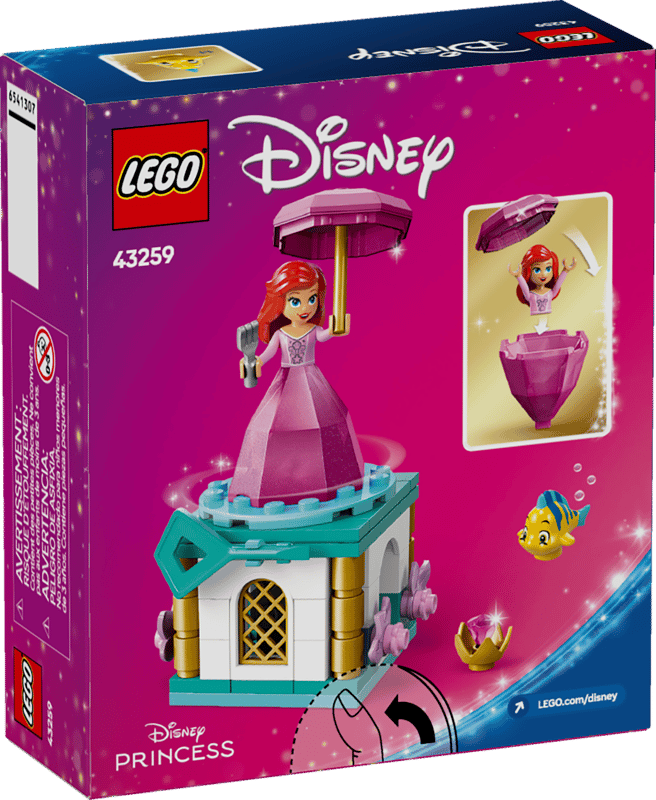 LEGO DISNEY TWIRLING ARIEL 43259