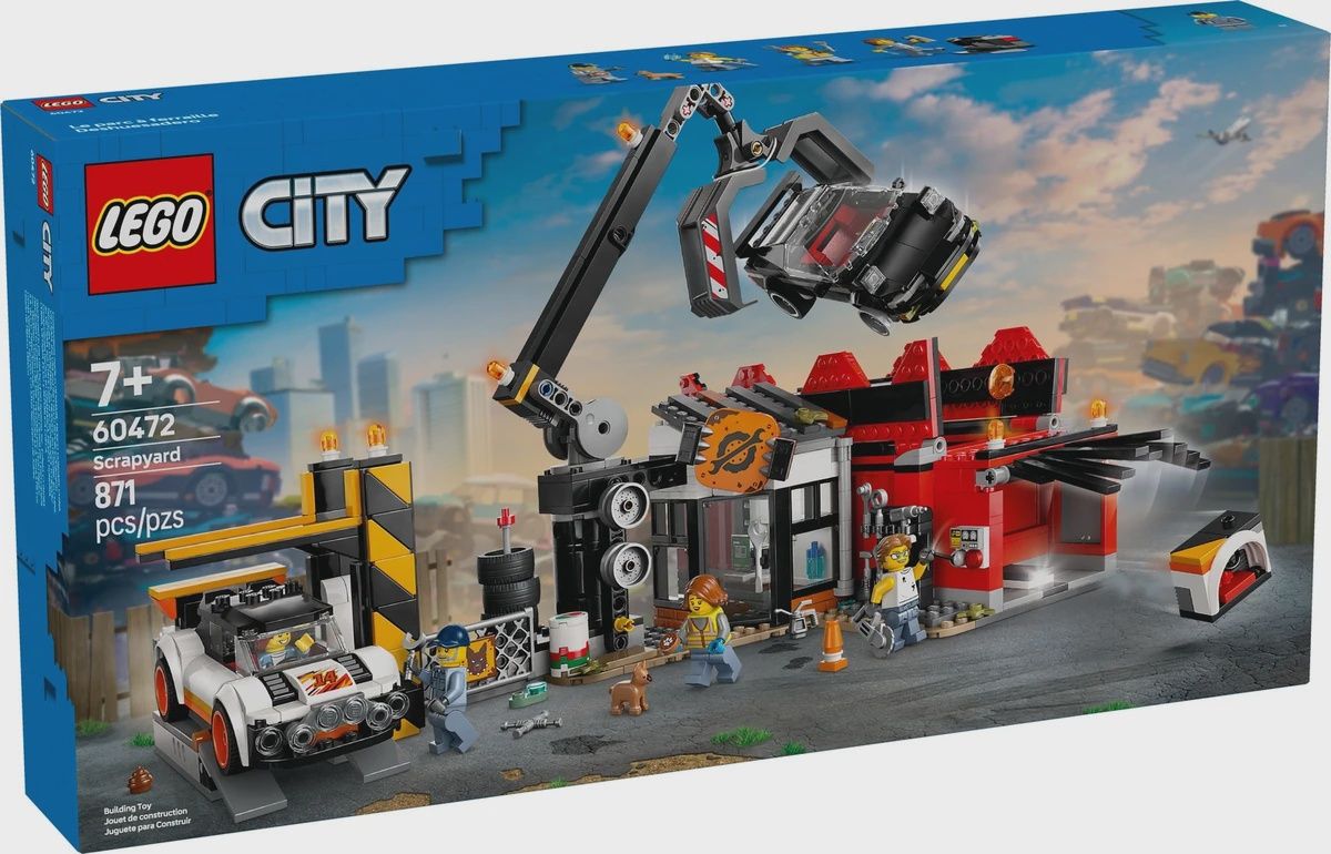 LEGO SCRAPYARD WITH CARS 60472