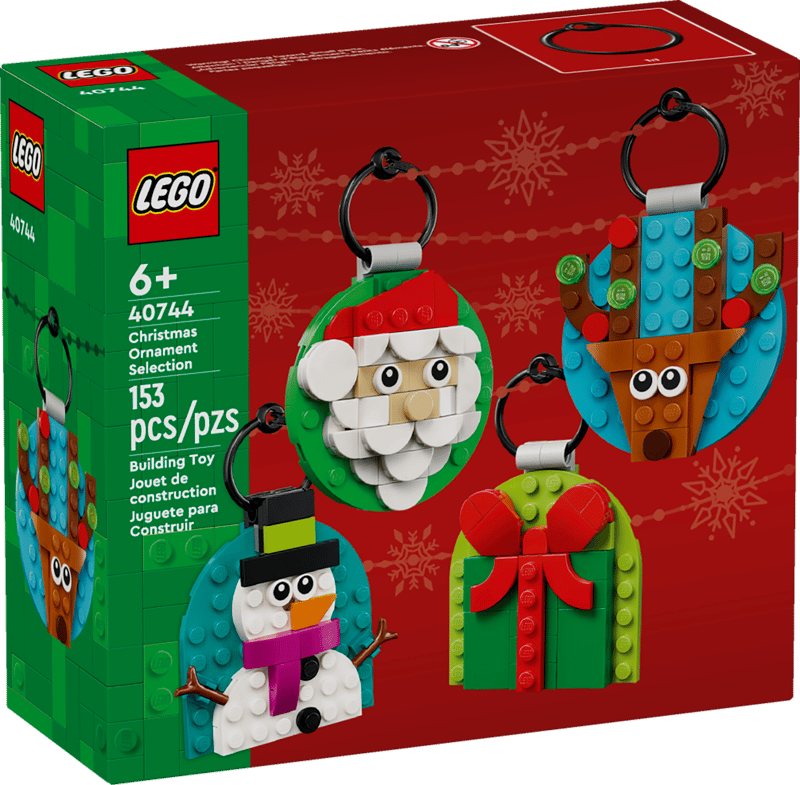 LEGO CHRISTMAS ORNAMENT SELECTION 40744