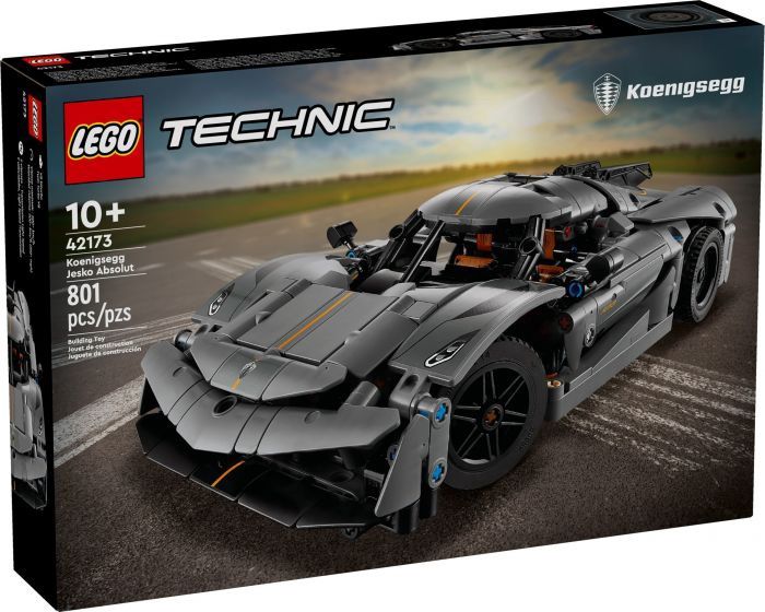 LEGO KOENIGSEGG JESKO ABSOLUT GRAY HYPERCAR 42173