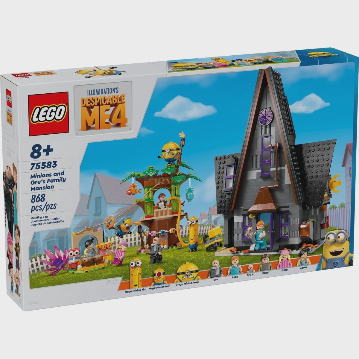 LEGO MINIONS &amp; GRU'S FAMILY MANSION 75583