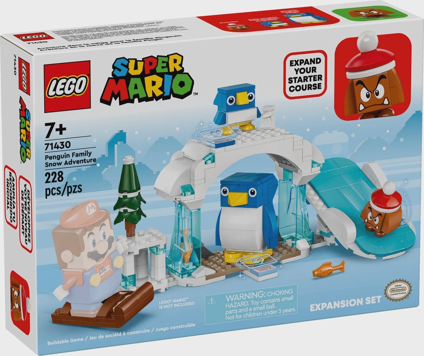 LEGO PENGUIN FAMILY SNOW ADVENTURE EXPANSION SET 71430