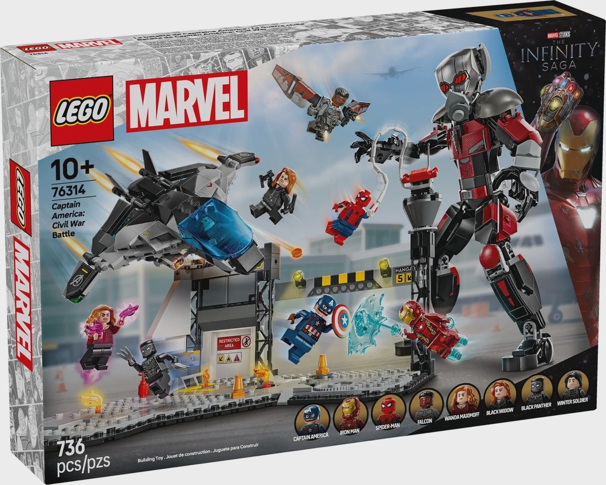 LEGO CAPTAIN AMERICA: CIVIL WAR ACTION BATTLE 76314