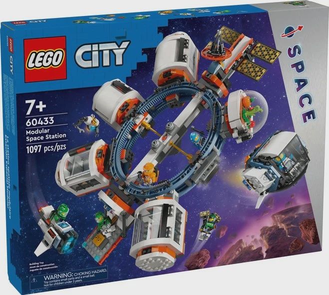 LEGO MODULAR SPACE STATION 60433