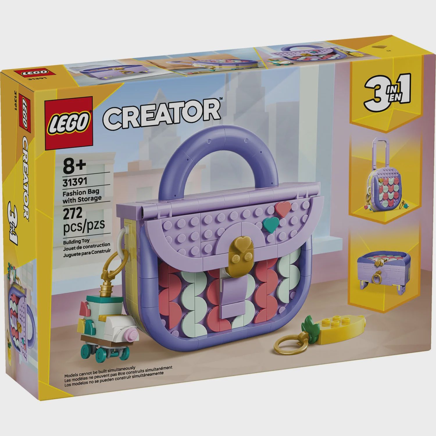 LEGO ART FASHION BAG WITH STORAGE 31391