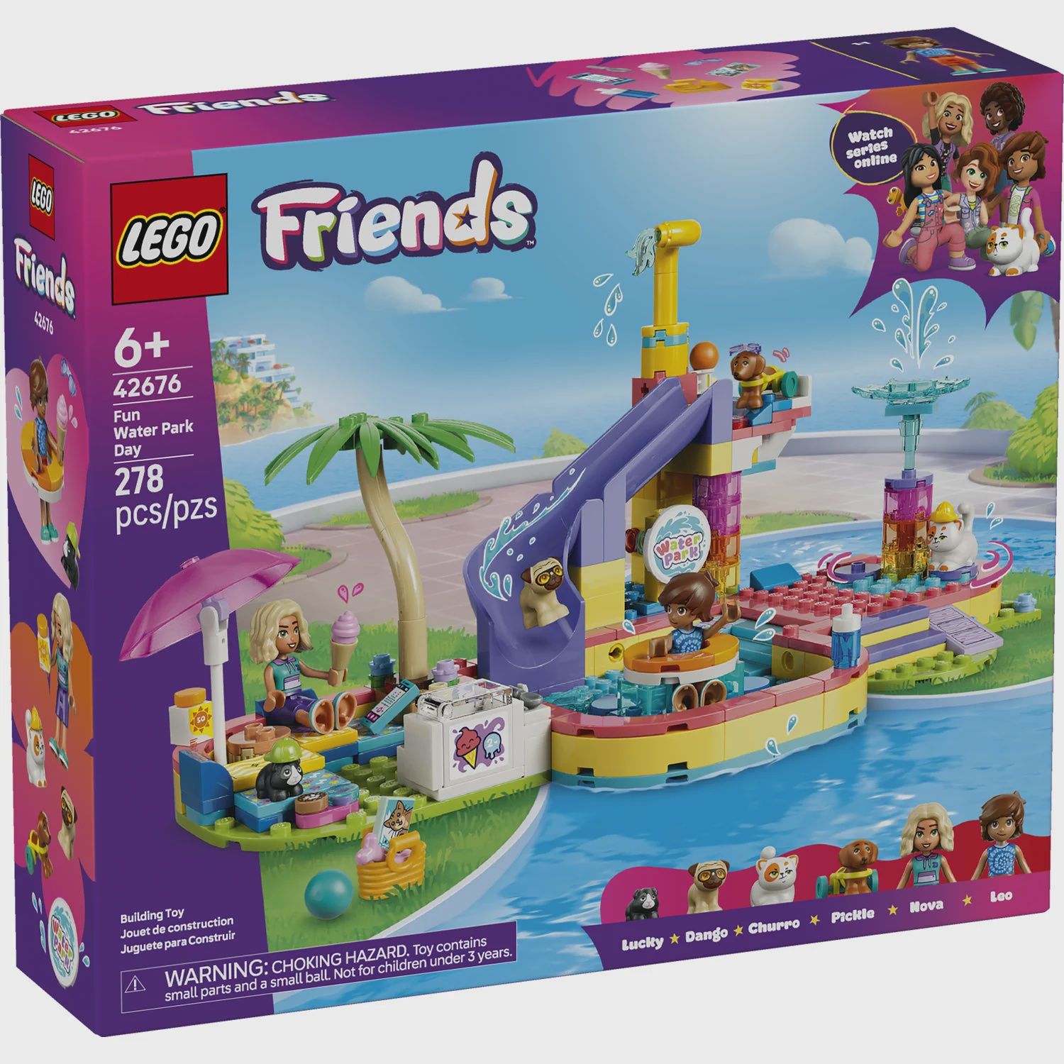 LEGO FUN WATER PARK DAY 42676