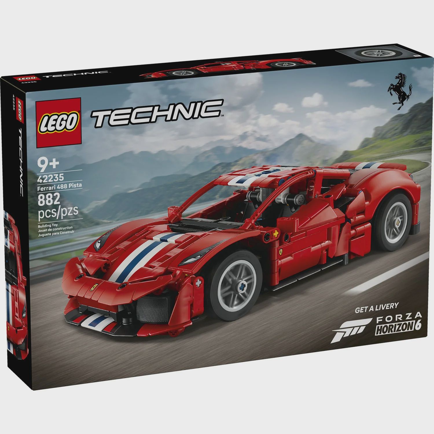 LEGO FERRARI 488 PISTA CAR 42235