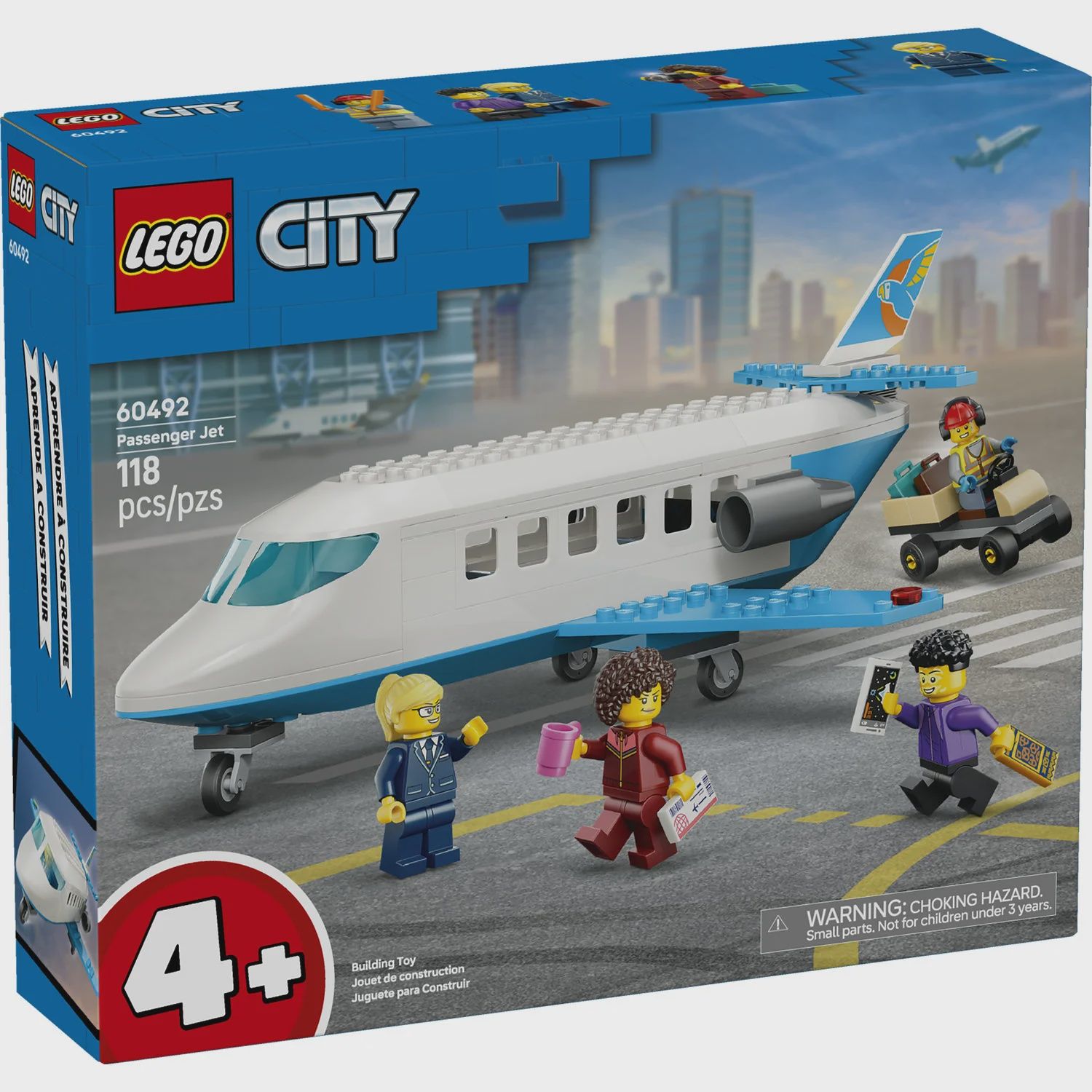 LEGO PASSENGER JET 60492