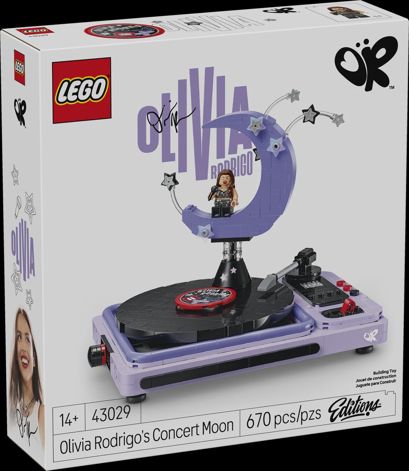 LEGO OLIVIA RODRIGO'S CONCERT MOON 43029