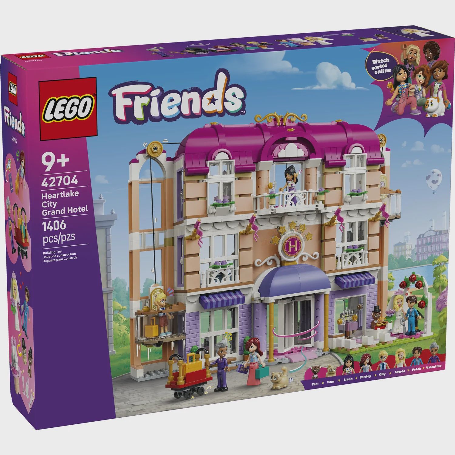 LEGO HEARTLAKE CITY GRAND HOTEL 42704