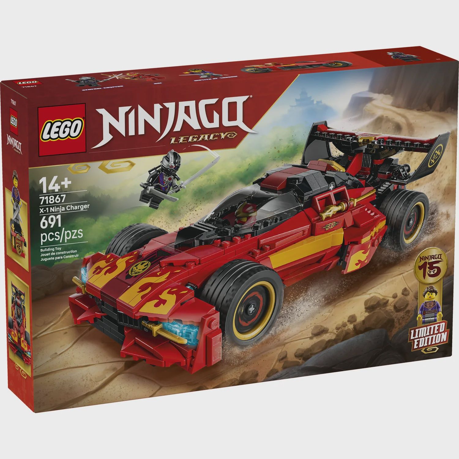 LEGO X-1 NINJA CHARGER 15TH ANNIVERSARY 71867