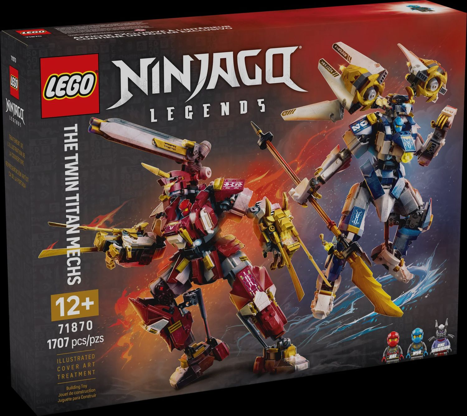 LEGO THE TWIN TITAN MECHS 71870