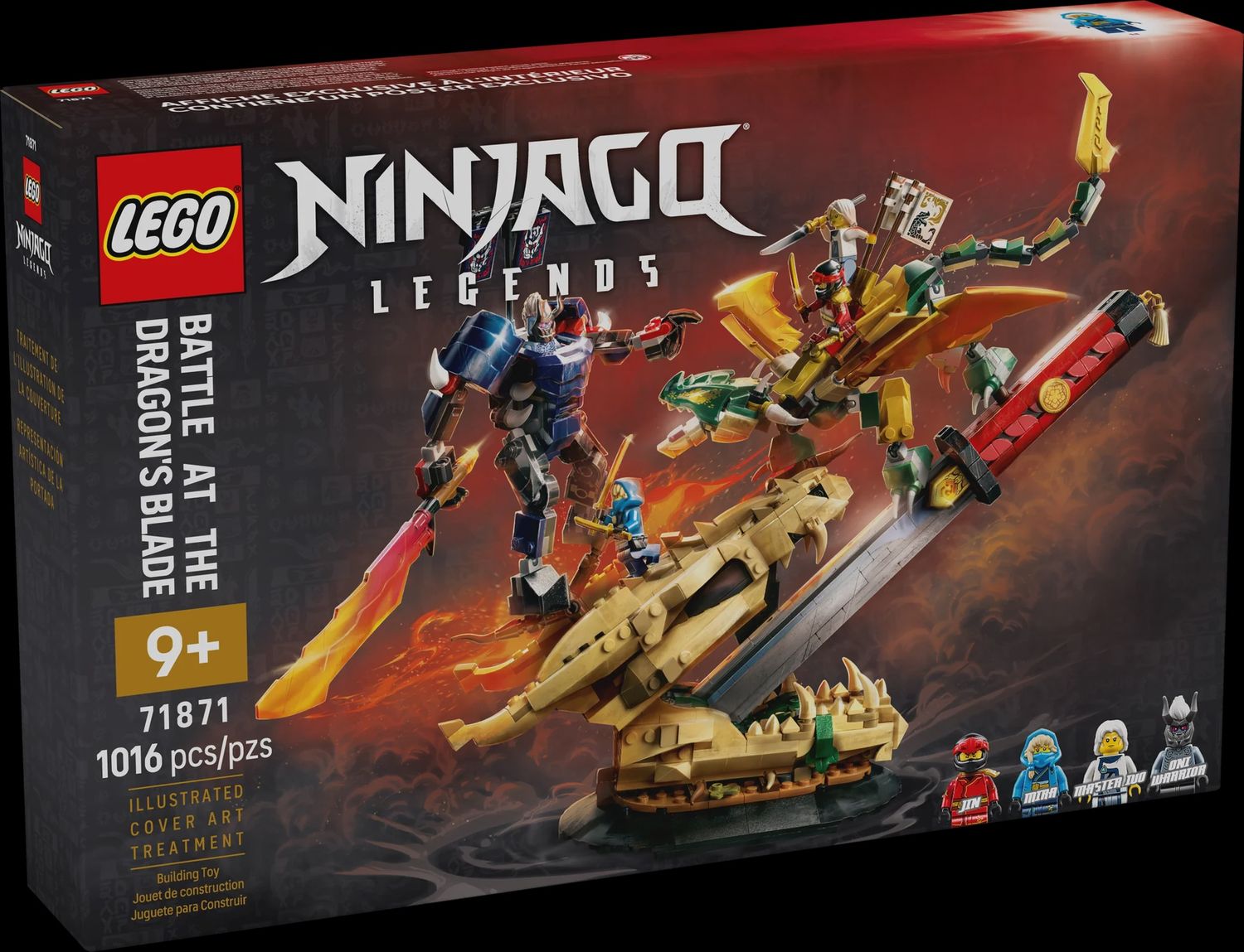LEGO BATTLE AT THE DRAGON'S BLADE 71871