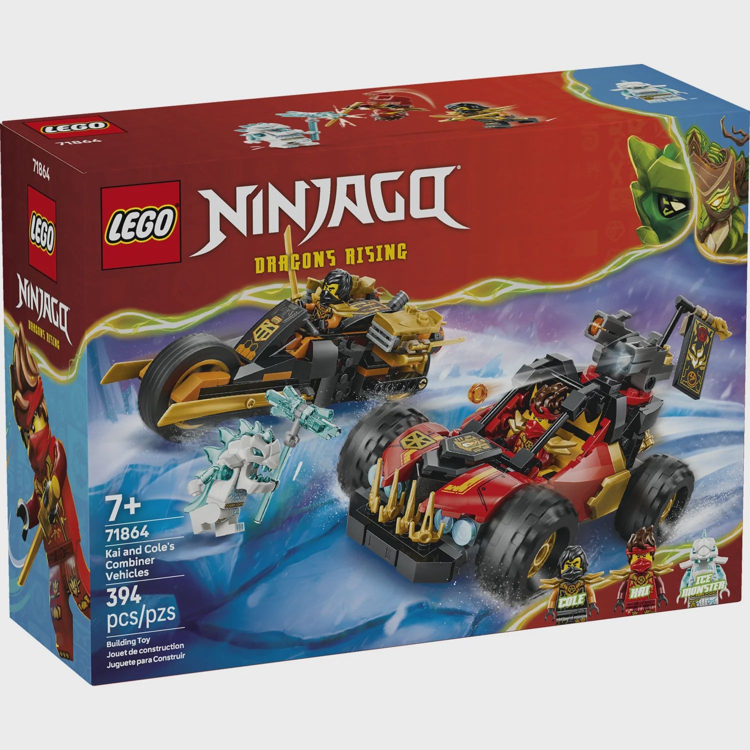 LEGO KAI AND COLE'S COMBINER VEHICLES 71864