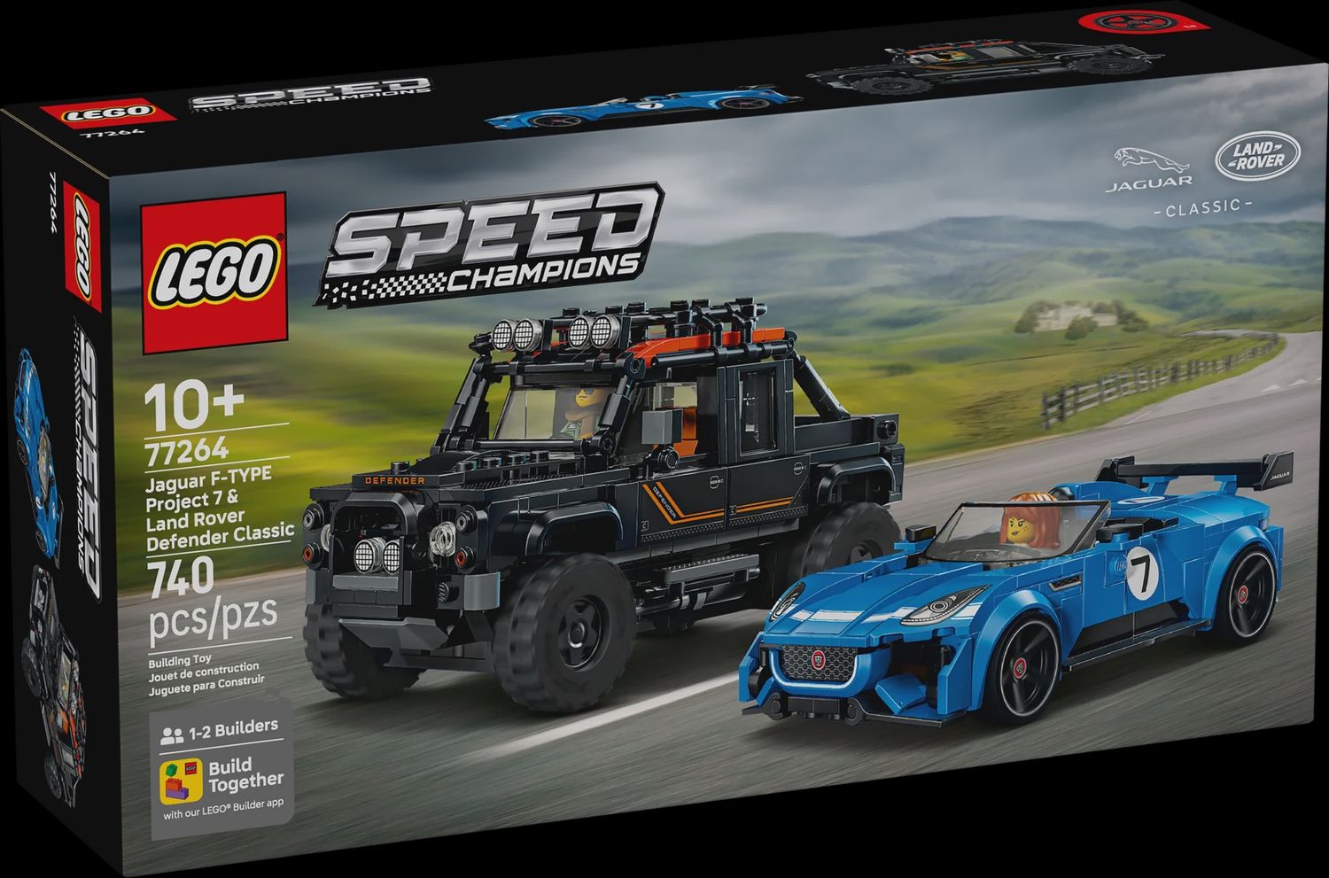 LEGO JAGUAR PROJECT 7 &amp; LAND ROVER DEFENDERR 77264