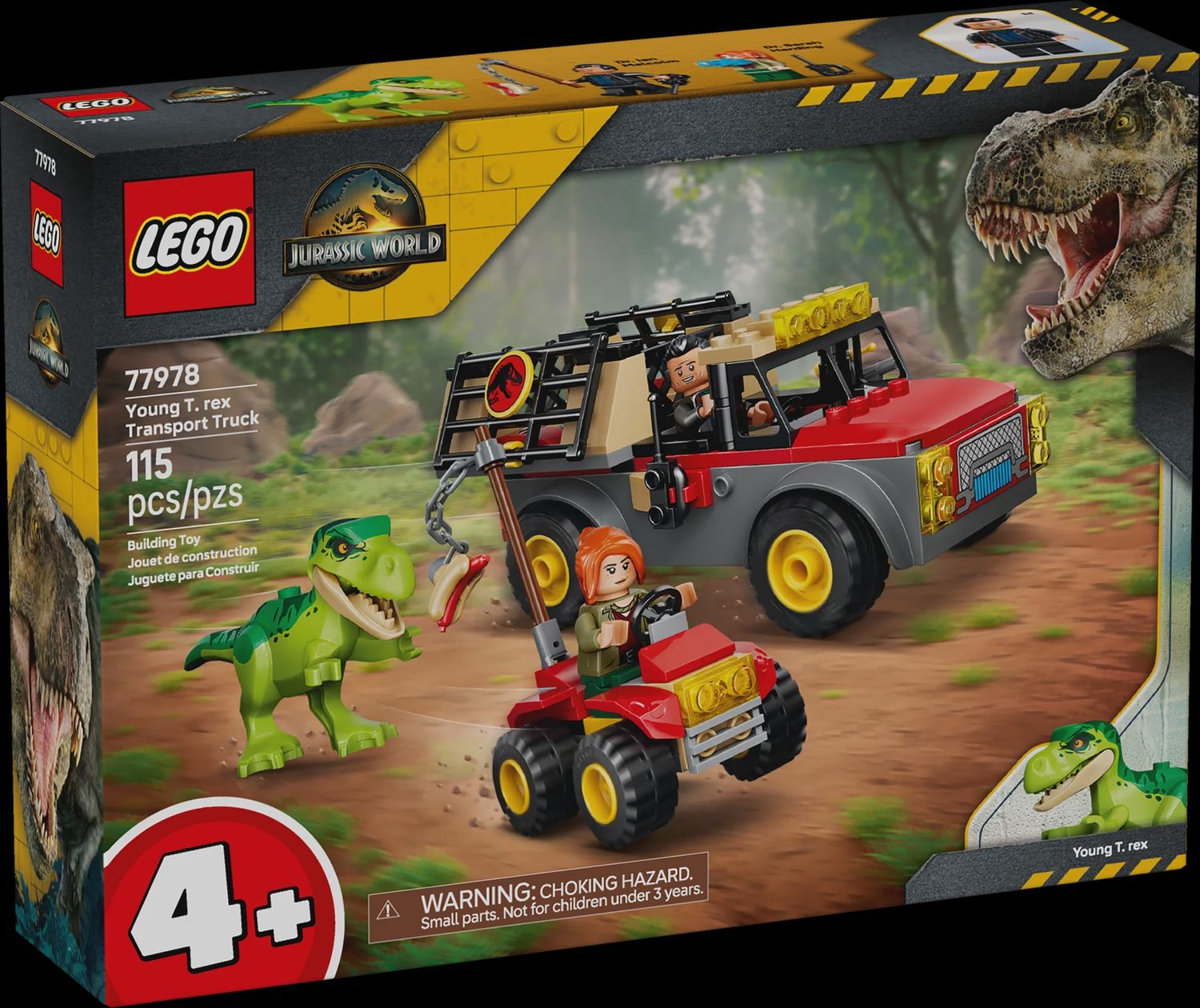 LEGO YOUNG T. REX TRANSPORT TRUCK 77978