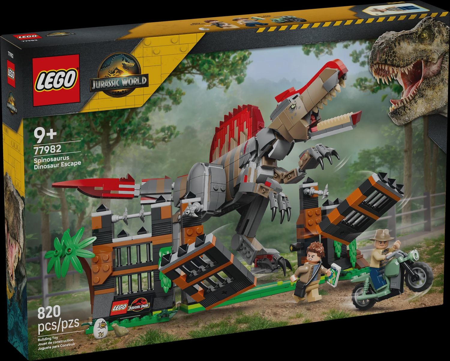 LEGO SPINOSAURUS DINOSAUR ESCAPE 77982