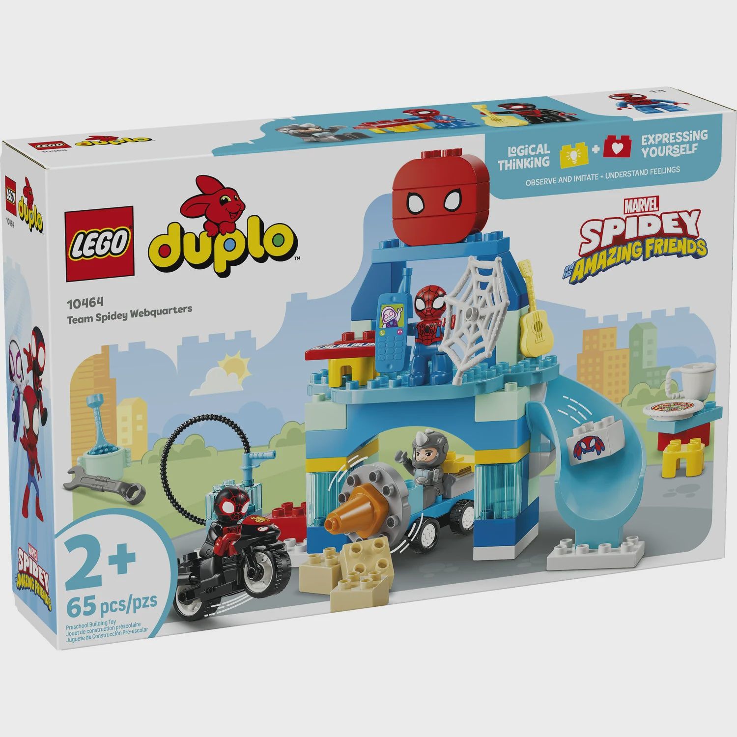 LEGO TEAM SPIDEY WEBQUARTERS 10464