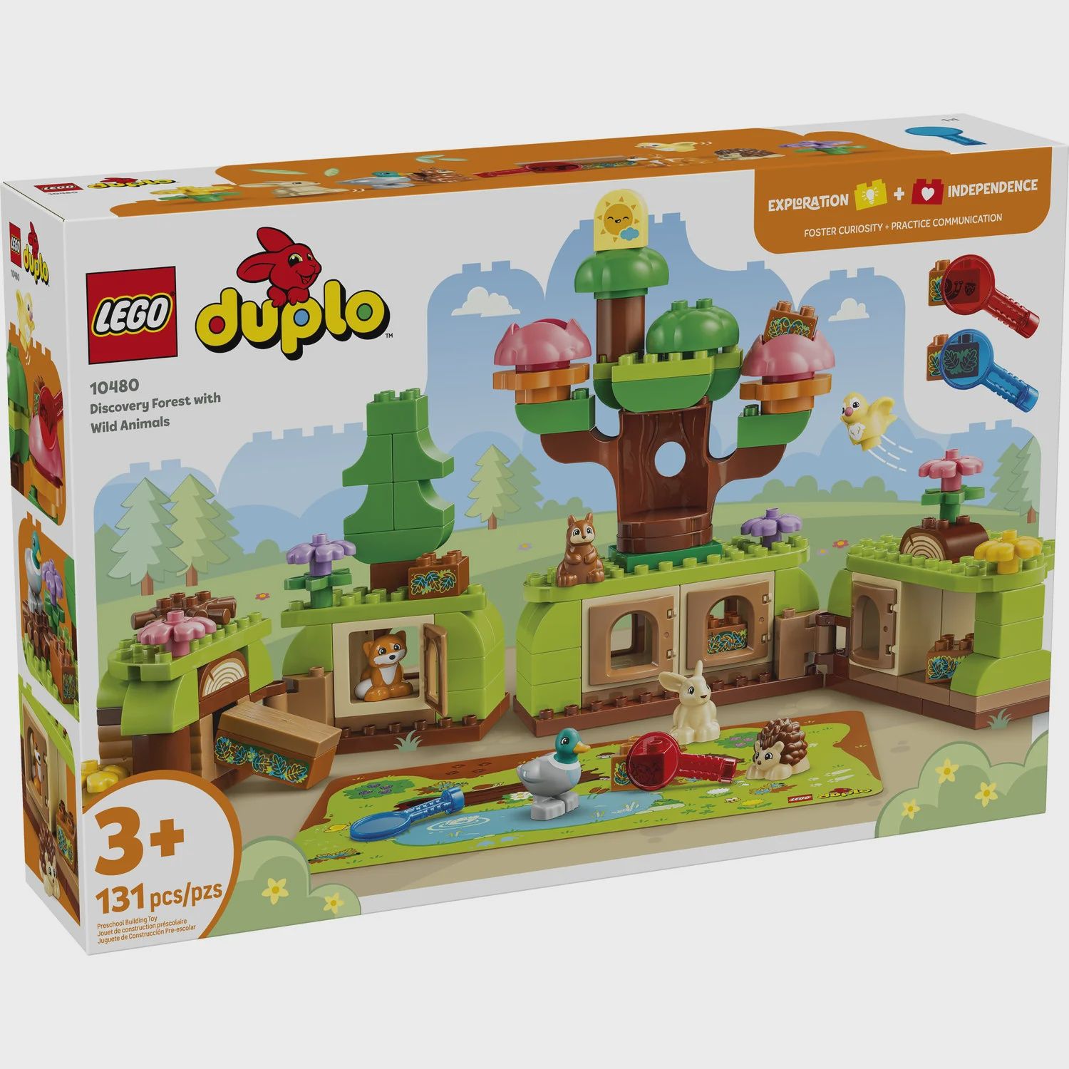 LEGO DISCOVERY FOREST WITH WILD ANIMALS 10480