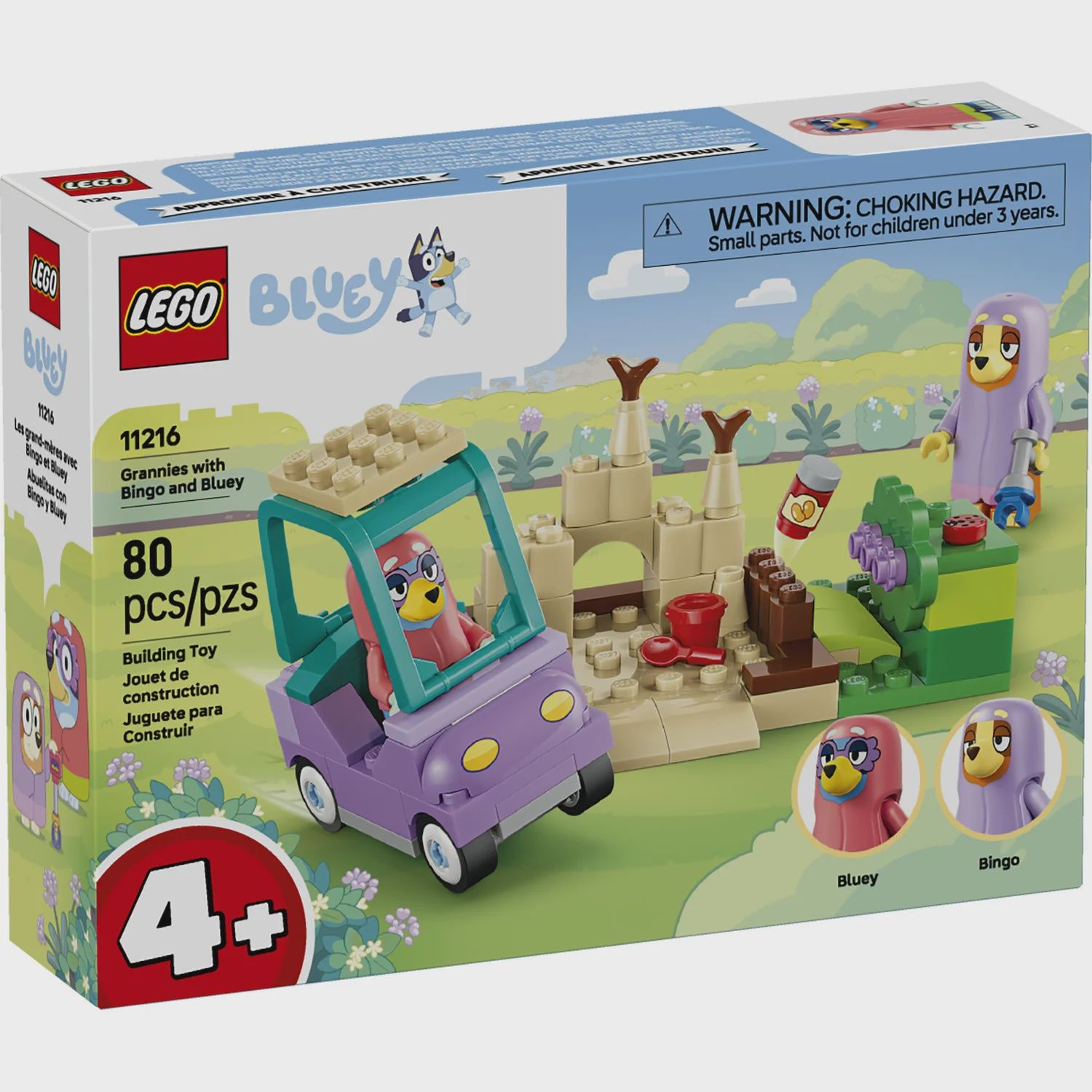 LEGO GRANNIES WITH BINGO AND BLUEY 11216