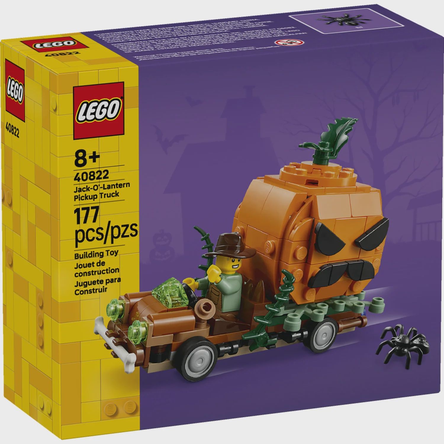 LEGO JACK- O' - LANTERN PICKUP TRUCK 40822
