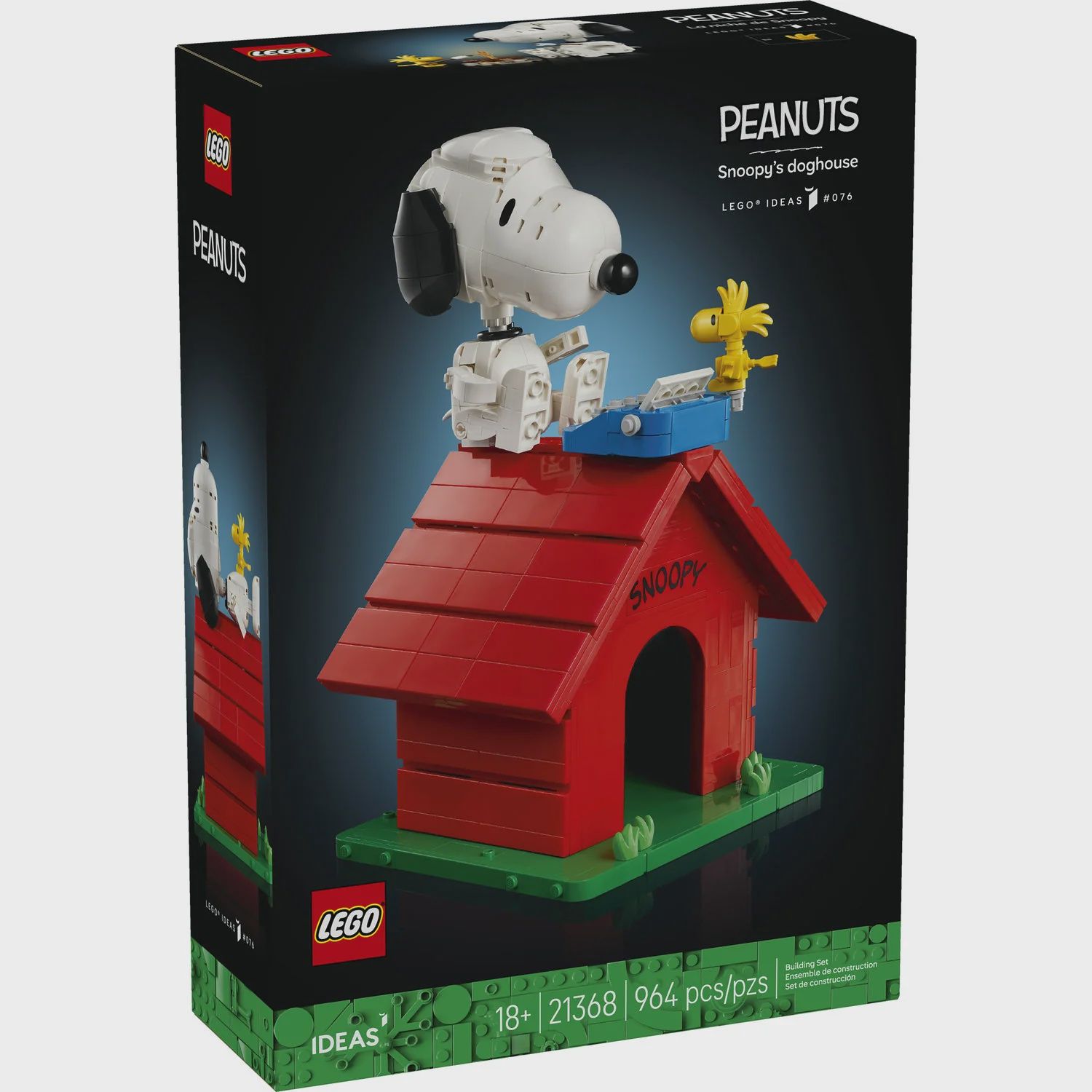 LEGO PEANUTS SNOOPY'S DOGHOUSE 21368