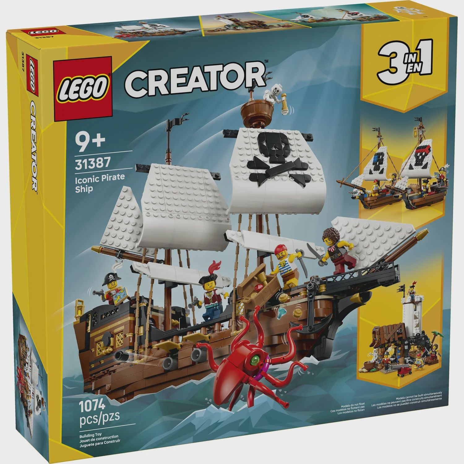 LEGO ICONIC PIRATE SHIP 31387