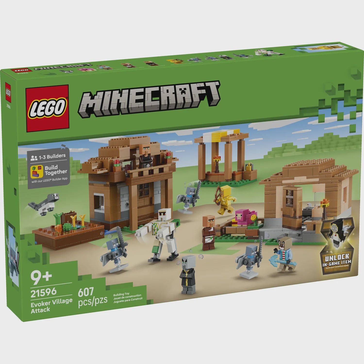 LEGO EVOKER VILLAGE ATTACK 21596