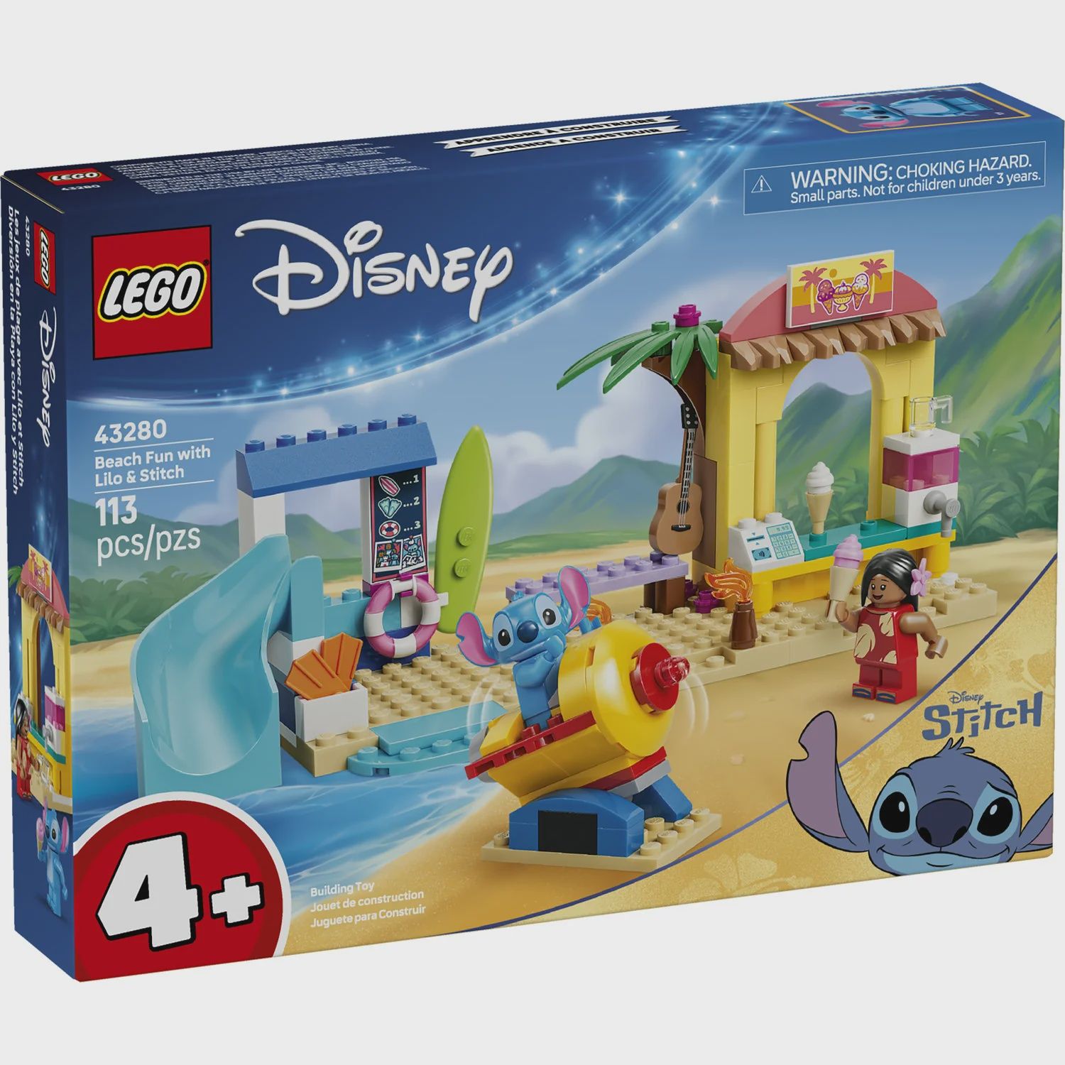 LEGO BEACH FUN WITH LILO &amp; STITCH 43280