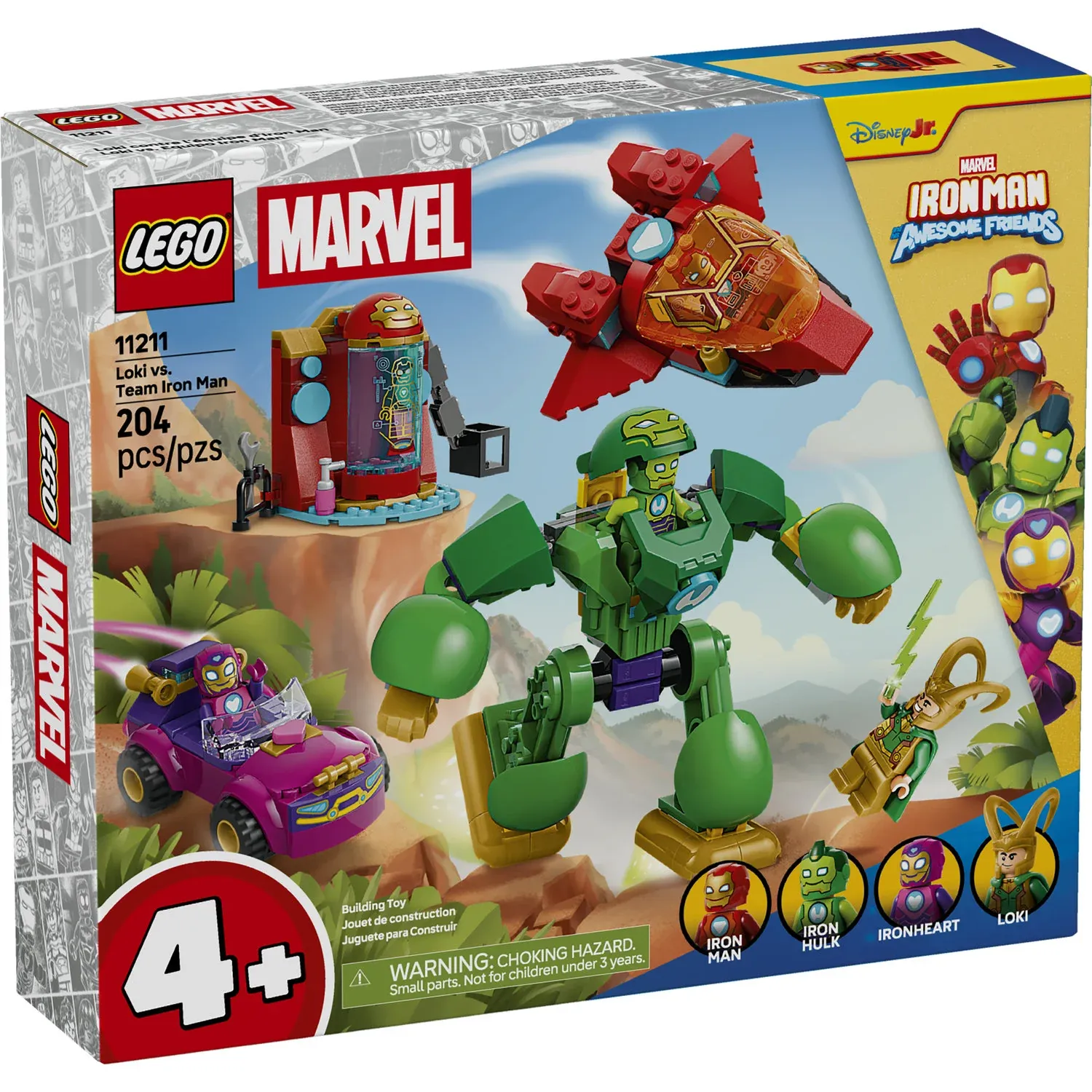 LEGO LOKI VS TEAM IRON MAN 11211