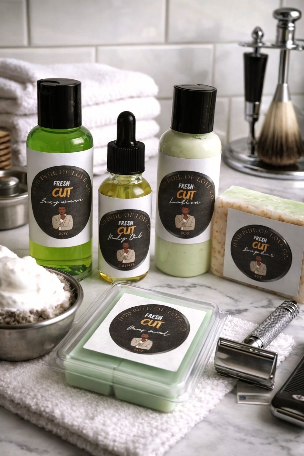 Fresh Cut Post-Shave Deluxe Bundle 