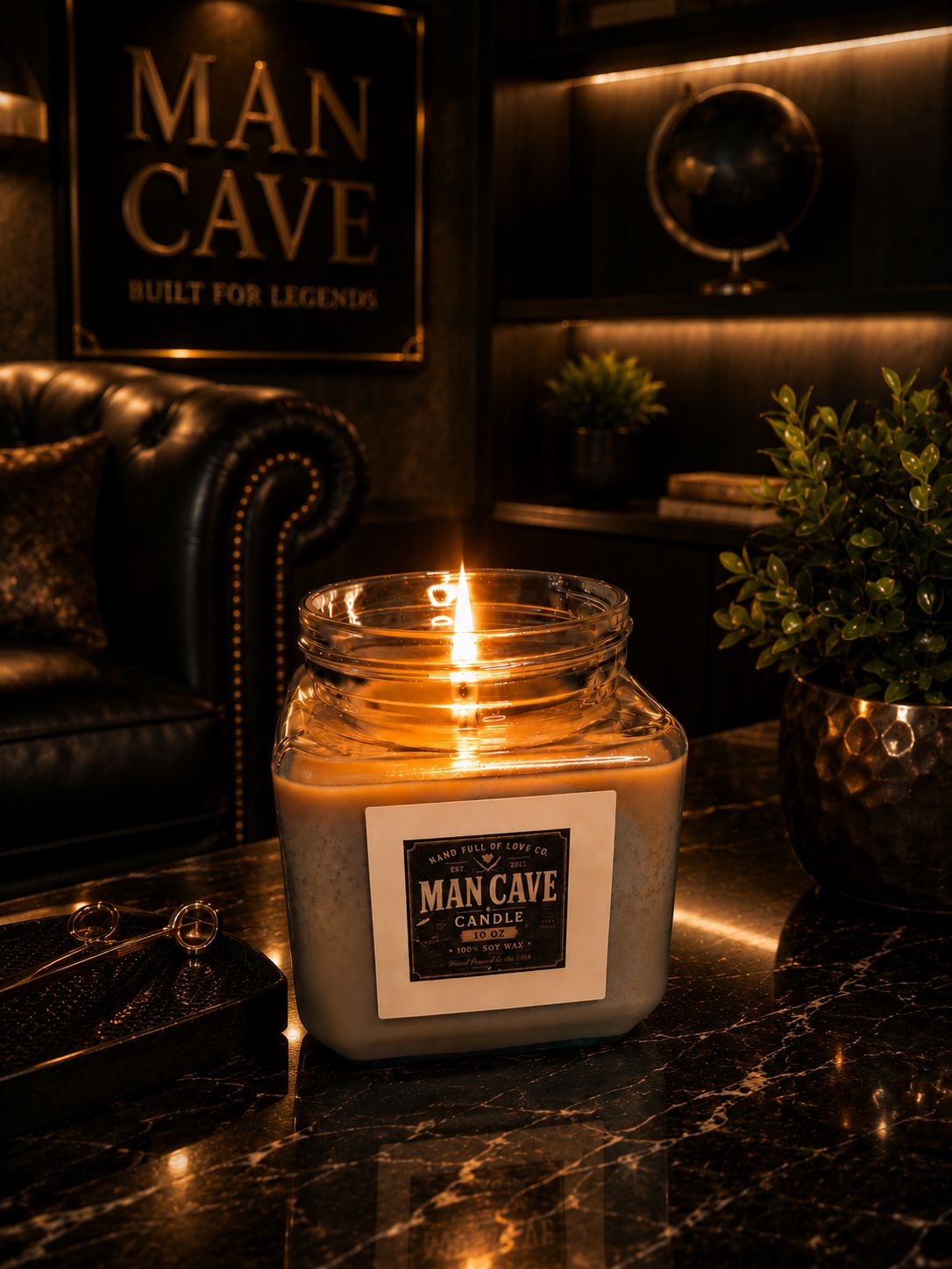 Man Cave Candle