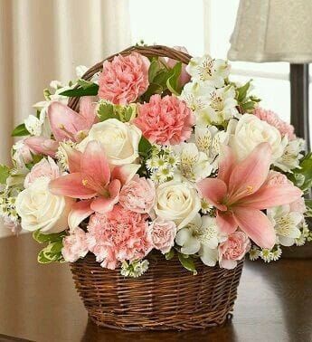 Blush Harmony Basket