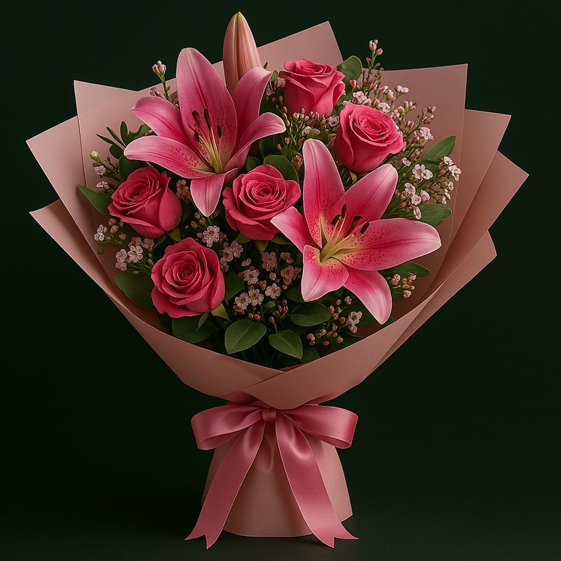 Blush elegance