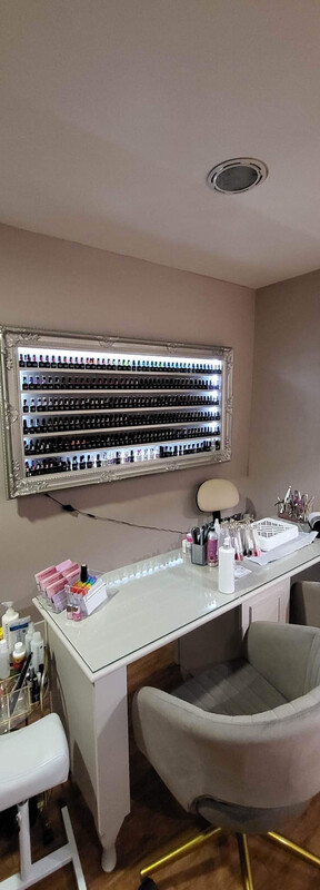 LOUISE    Nail Polish Display – ORNATE Extra Large Landscape