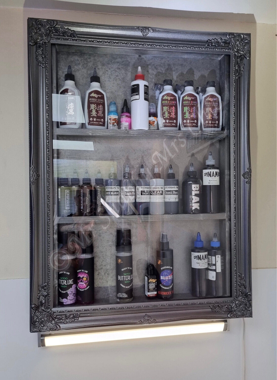 PHIL   Tattoo Ink Display with door – Large CLASSIC