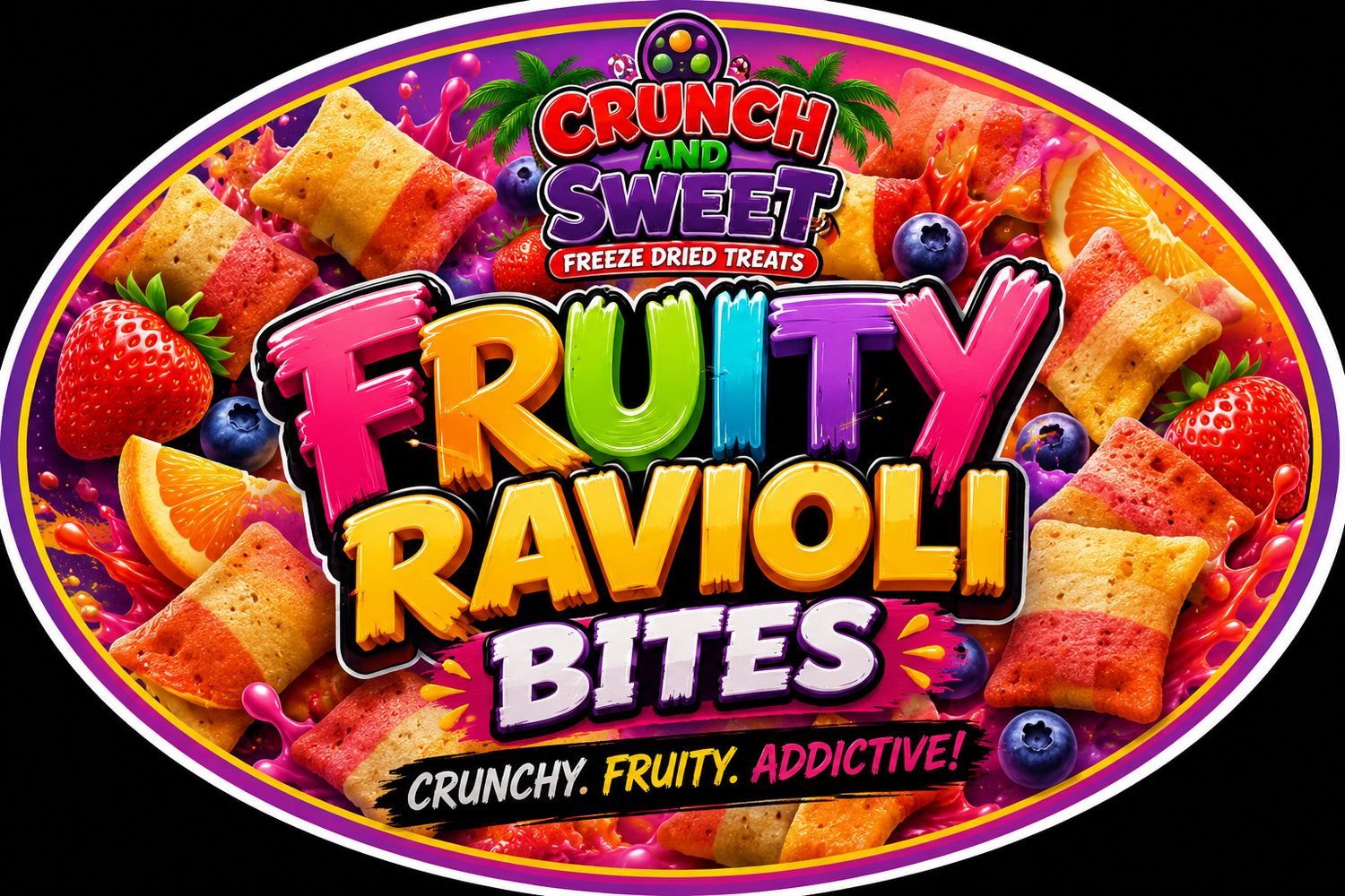 FRUITY RAVIOLI BITES
