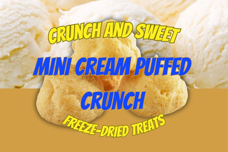 MINI CREAM PUFFED CRUNCH