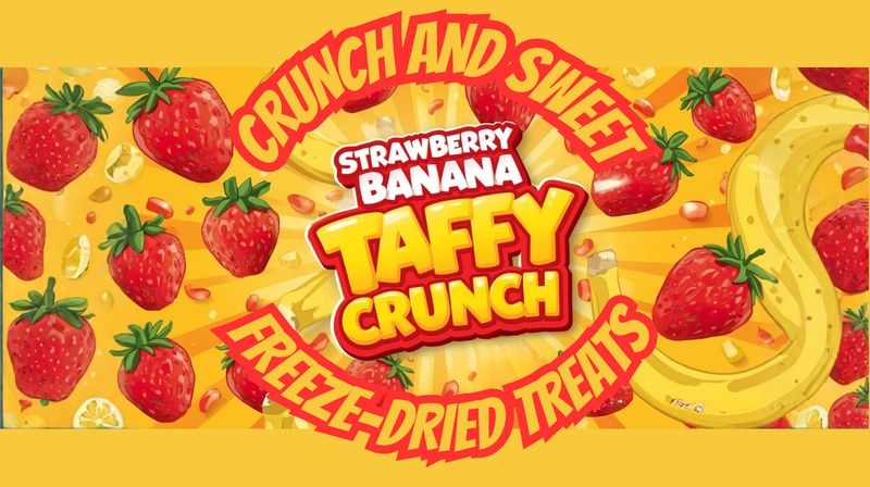 STRAWBERRY BANANA TAFFY CRUNCH