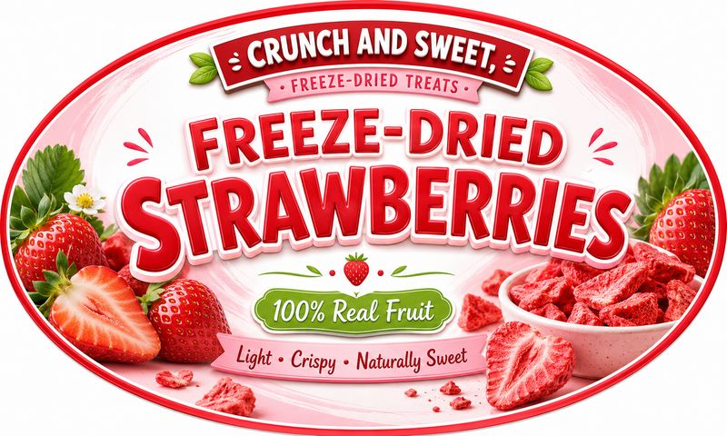 FREEZE-DRIED STRAWBERRIES